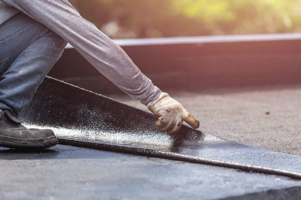 Professional Basement Waterproofing technician working in Little Chute, WI